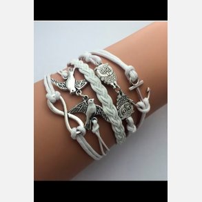 Armbnd -  White Owl
