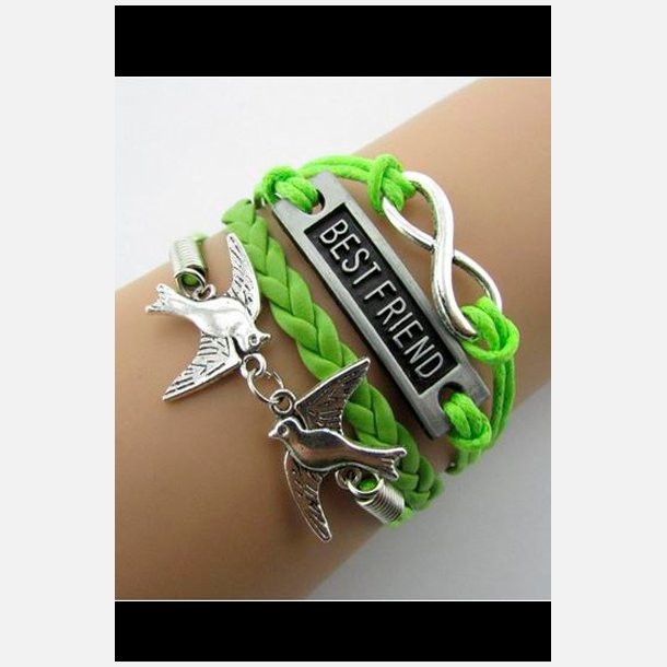 Armbnd -  Lime Best Friend