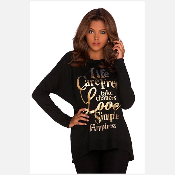 Oversize Golden Poesi