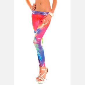 Leggings - Galaxy Neon