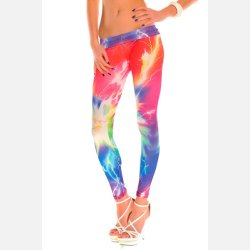 Leggings - Galaxy Neon