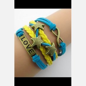 Armbnd -  Blue Infinity