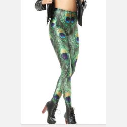 Leggings - Peacock
